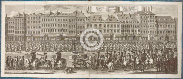 The Oath of Allegiance to Charles VI, as Count of Styria on 6 July 1728, 1740.