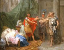 The Oath of Brutus, c1771. Creator: Jacques Antoine Beaufort