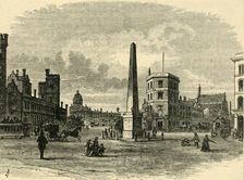 The Obelisk in St. George's Circus (c1878). Creator: Unknown