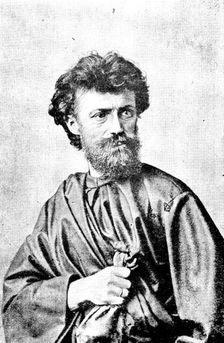 The Ober-Ammergau Passion Play: Judas (Johann Zwink), 1890. Creator: Unknown