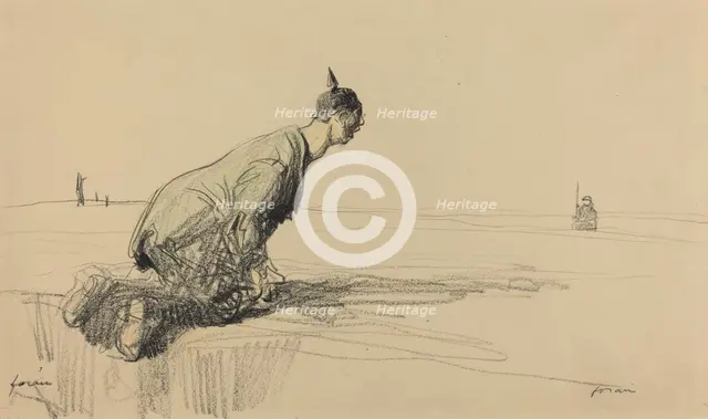 The Objective of War, c. 1914/1919. Creator: Jean Louis Forain.