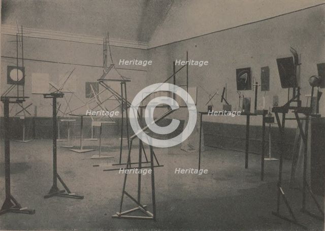 The OBMOKhU exhibition, 1921, 1921. Creator: Anonymous.