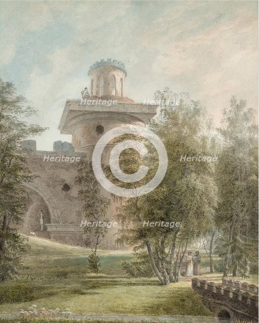 The Observatory at Tsarskoye Selo. Artist: Ivanov, Ivan Alexeyevich (1779-1848)