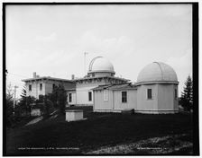 The Observatory, U. of M., Ann Arbor, Michigan, between 1890 and 1901. Creator: Unknown