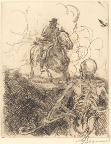 The Obstacle (L'obstacle), 1900. Creator: Paul Albert Besnard