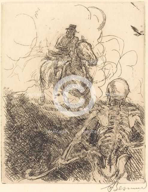 The Obstacle (L'obstacle), 1900. Creator: Paul Albert Besnard.