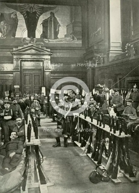 'The Occupation of Brussels', 1914, (1919). Creator: Unknown.