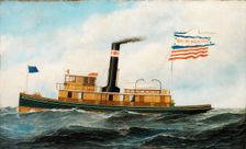 The Ocean-Going Tug "May McWilliams", ca. 1895. Creator: Antonio Jacobsen