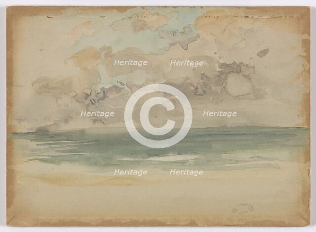 The Ocean Wave, 1883-1884. Creator: James Abbott McNeill Whistler.