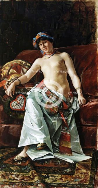 The Odalisque, 1885. Creator: Cesar Alvarez Dumont.