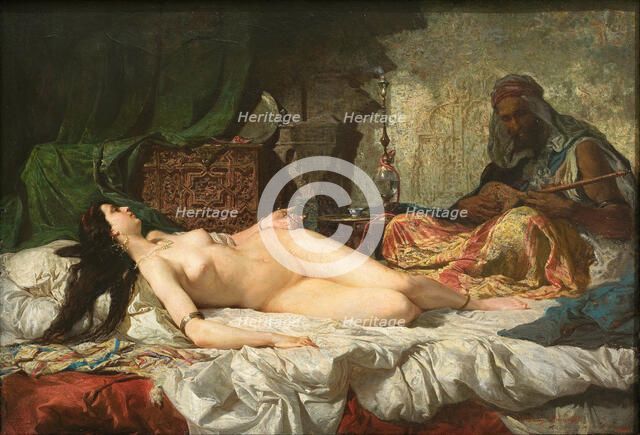 The Odalisque. Artist: Fortuny, Marià (1838-1874)