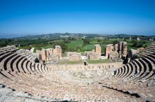 The Odeon at Nikopolis, Greece. Creator: Samuel Magal