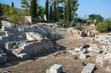 The Odeon at Corinth, Greece. Creator: Samuel Magal