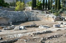 The Odeon at Corinth, Greece. Creator: Samuel Magal