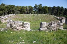The Odeon at Epidauros, Greece. Creator: Samuel Magal