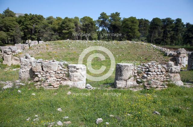 The Odeon at Epidauros, Greece. Creator: Samuel Magal.