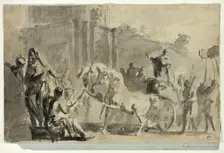 The Offensive Triumph of Camillus, n.d. Creator: Sawrey Gilpin