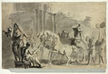 The Offensive Triumph of Camillus, n.d. Creator: Sawrey Gilpin