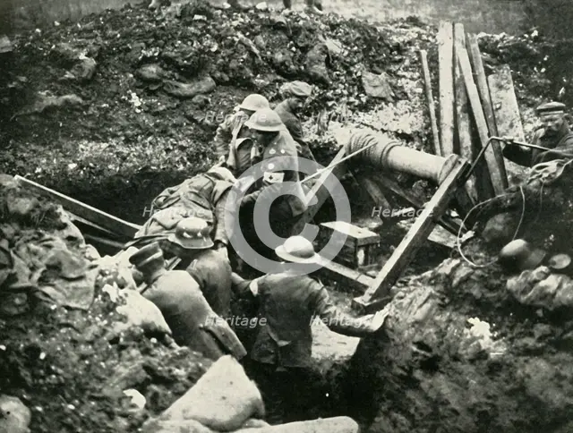 'The Offensive on the Cambrai Front: A Curious Incident of the Battle', (1919).  Creator: Unknown.