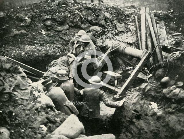 'The Offensive on the Cambrai Front: A Curious Incident of the Battle', (1919).  Creator: Unknown.