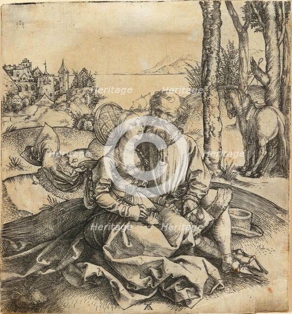 The offer of love (The ill-assorted couple) , before 1496. Creator: Dürer, Albrecht (1471-1528).