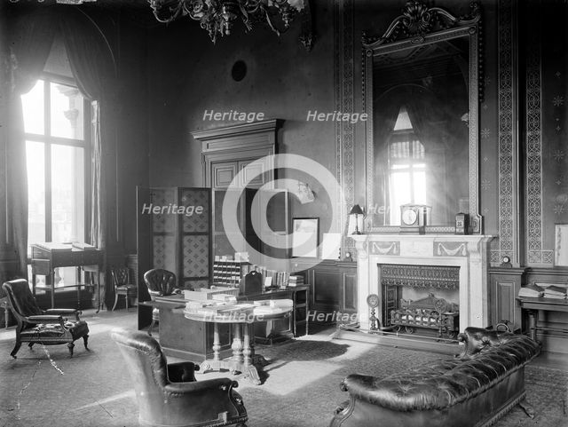 The office of Neville Chamberlain, Foreign Secretary, London, 26 July 1924. Creator: Unknown.