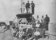 The officers and crew of the HM Submarine E14 1915