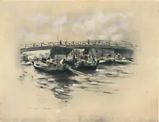The Ogara River at Tokio 1903. Artist: Mortimer L Menpes