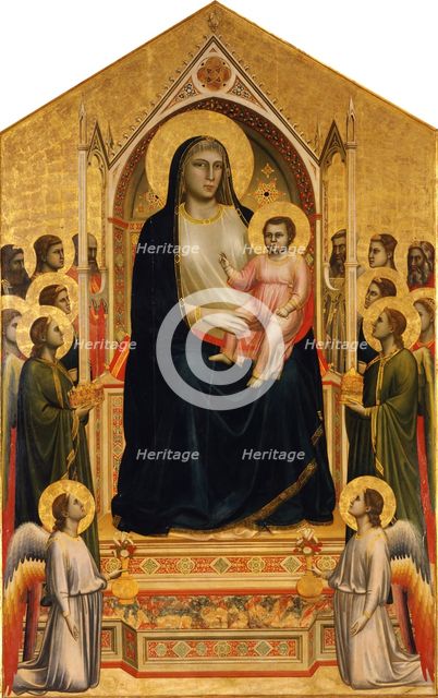 The Ognissanti Madonna, ca 1310. Artist: Giotto di Bondone (1266-1377)