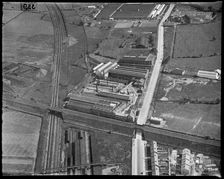 The Oil Well Engineering Company Works, Stockport, Greater Manchester, c1930s. Creator: Arthur William Hobart