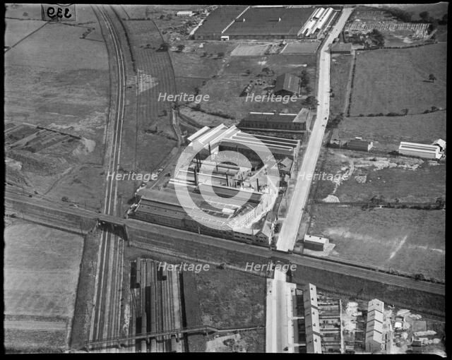 The Oil Well Engineering Company Works, Stockport, Greater Manchester, c1930s. Creator: Arthur William Hobart.