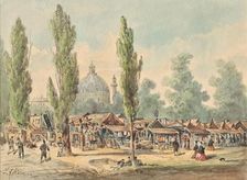The old Tandelmarkt in Vienna, undated. Creator: J. A. Störr