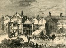 The Old Tabard Inn, in the Seventeenth Century (c1878). Creator: Unknown