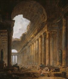 The Old Temple, 1787/88. Creator: Hubert Robert