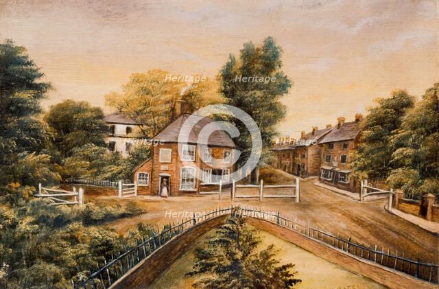 The Old Toll Gate, Villa Road, Handsworth, 1829-1850. Creator: W. Green.