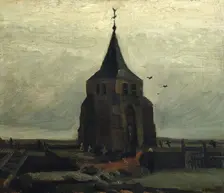 The Old Tower, 1884. Creator: Gogh, Vincent, van (1853-1890)