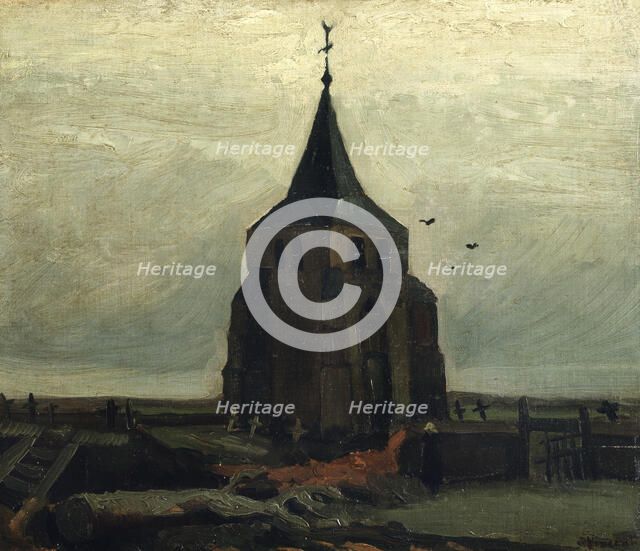 The Old Tower, 1884. Creator: Gogh, Vincent, van (1853-1890).