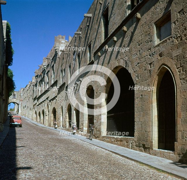 The old town of Rhodes