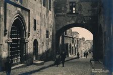 The Old Town of Rhodes, Greece, 1936