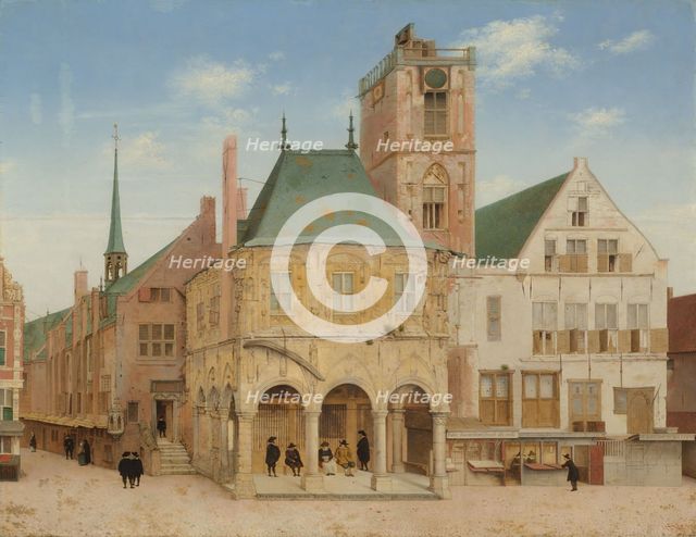 The Old Town Hall of Amsterdam, 1657. Creator: Pieter Jansz Saenredam.
