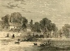 The Old Turnpike, Kensington, in 1820 (c1876). Creator: Unknown