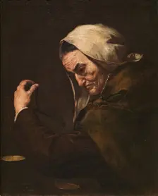 The Old Usurer, 1638. Creator: Jusepe de Ribera