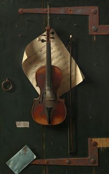 The Old Violin, 1886. Creator: William Michael Harnett