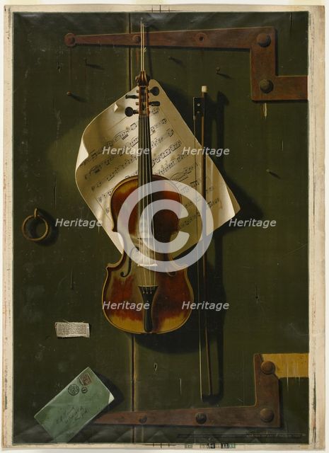 The Old Violin, 1887. Creator: Unknown.