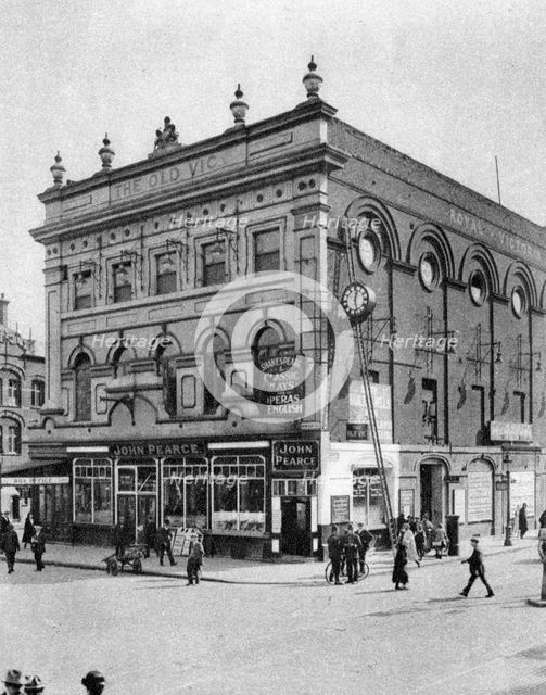 The Old Vic, London, 1926-1927. Artist: McLeish