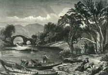 The Old Weir Bridge, Killarney c1870