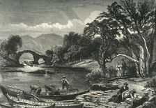 The Old Weir Bridge, Killarney c1870