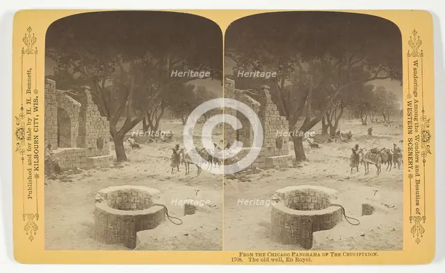 The old well, En Royel, 1893. Creator: Henry Hamilton Bennett.