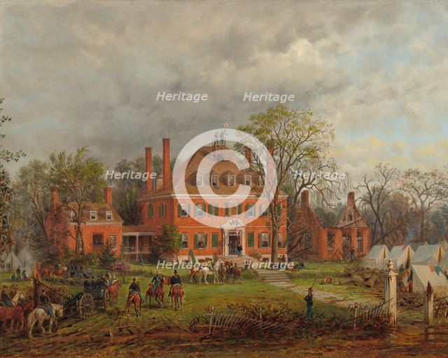 The Old Westover House, 1869. Creator: Edward Lamson Henry.