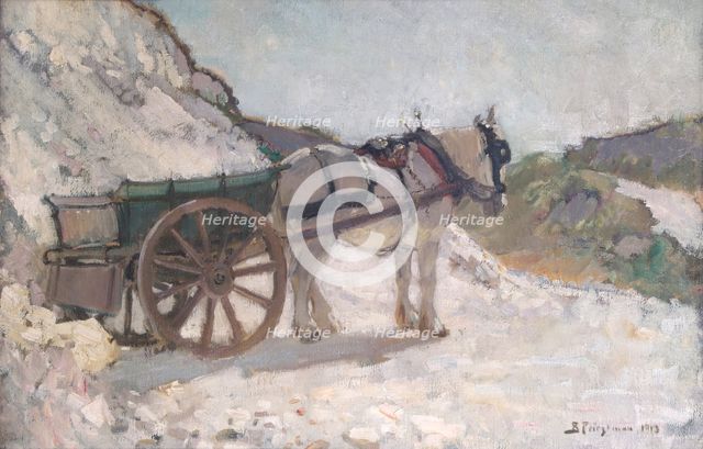 The Old White Horse, c1951. Creator: Bertram Priestman.